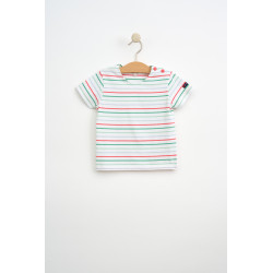 B2376 Camiseta básica rayas...