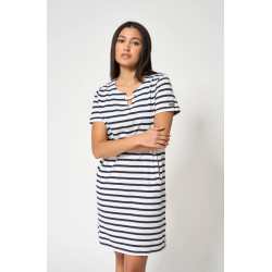 A1966 Vestido marinero de...