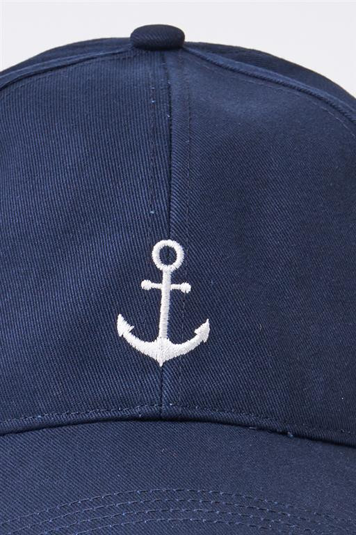 A2406 Gorra con dibujo de un Ancla Marino