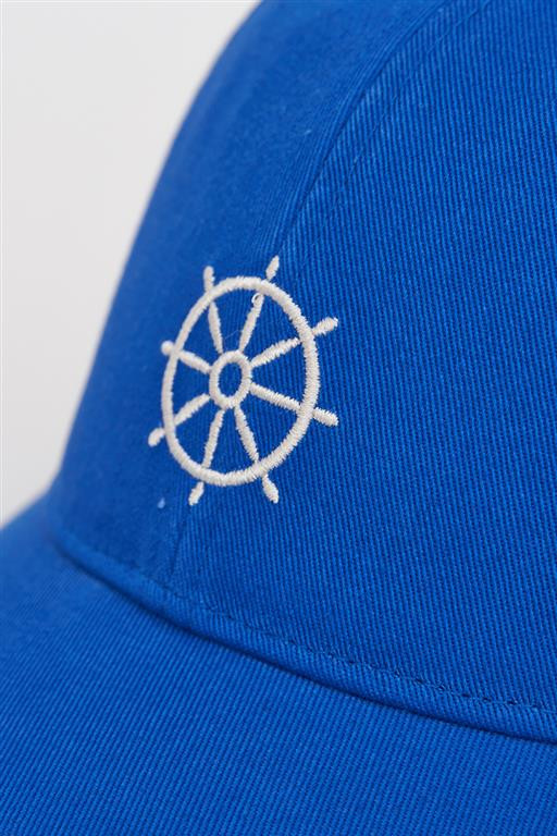 A2405 Gorra con dibujo de timón Azulon