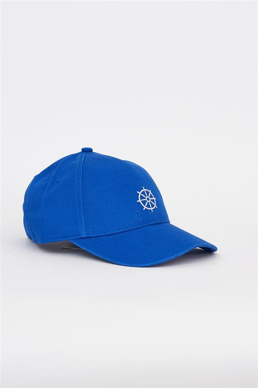 A2405 Gorra con dibujo de timón Azulon