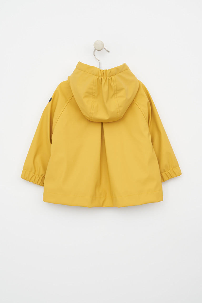 C3151 Chubasquero botones anclas amarillo