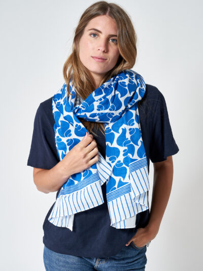 A1917 Foulard Azul