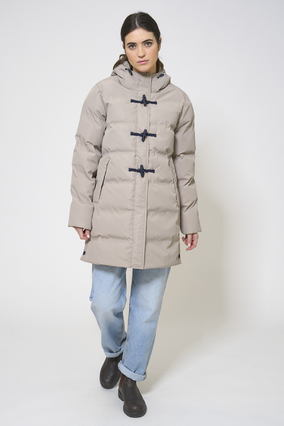 C3096 Chaquetón largo acolchado waterproof - Imagen 18