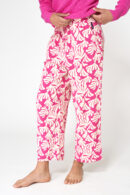 A1999 Pantalón fluido cropped en mezcla de lino