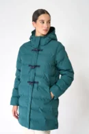 C3096 Chaquetón largo acolchado waterproof